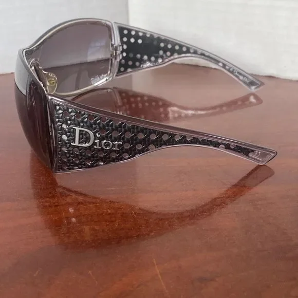 Dior | Accessories | Christian Dior Quadrille Y2k Black  display picture 2